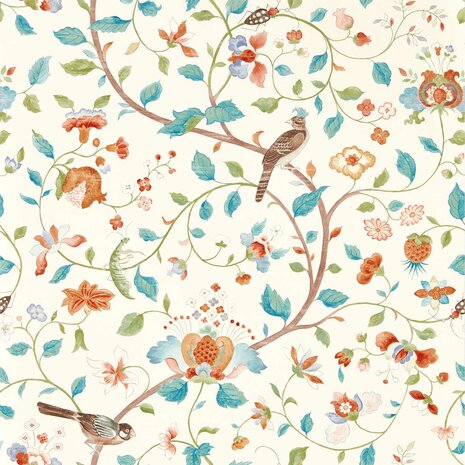 Sanderson Arboretum Wallpapers Aril's Garden Teal Russet 217235