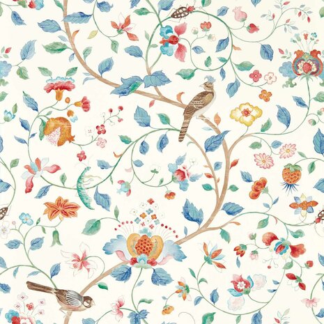 Sanderson Arboretum Wallpapers Aril's Garden Indigo Red 217237