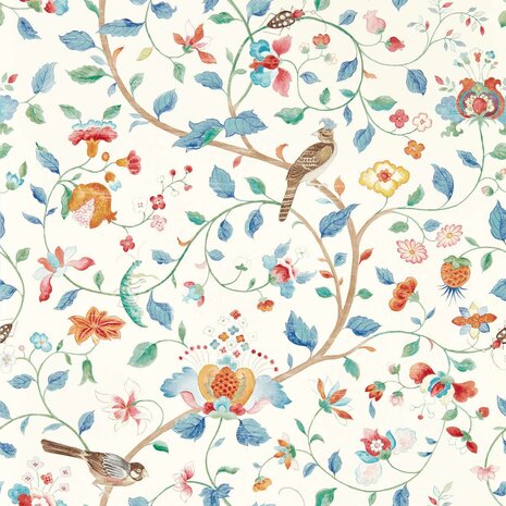 Sanderson Arboretum Wallpapers Aril's Garden Indigo Red 217237