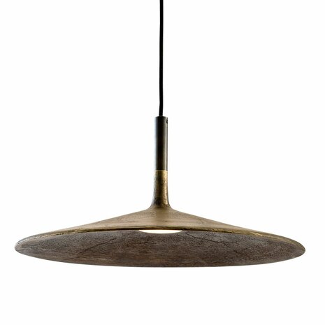 Frezoli Lighting hanglamp Fluente Donker messing  L.336.9.960