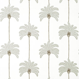 Thibaut Palm Grove Sunset Boulevard Metallic Silver T13947