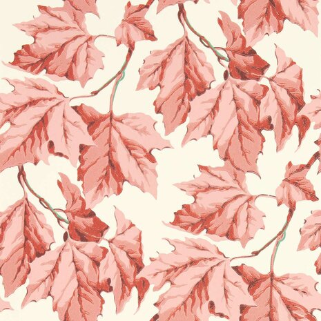 Harlequin X Sophie Robinson Wallpapers Dappled Leaf Rose Quartz 113048