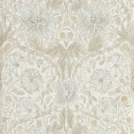 Morris & Co Pure Morris North Wallpapers Honeysuckle & Tulip Linen 216526