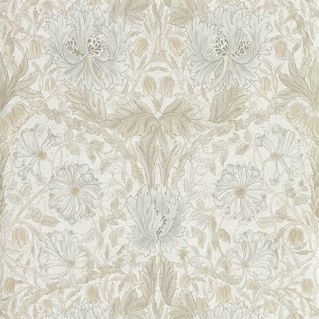 Morris & Co Pure Morris North Wallpapers Honeysuckle & Tulip Linen 216526