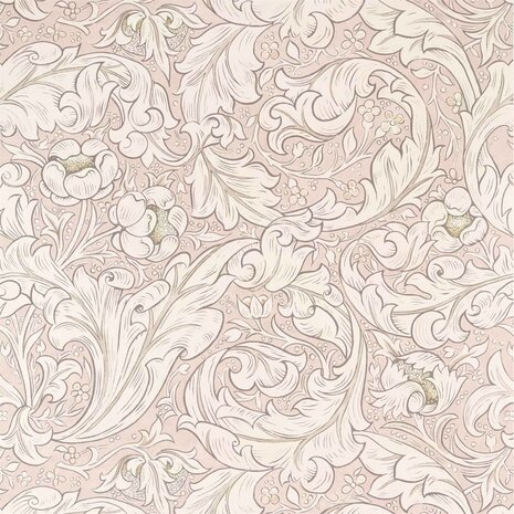 Morris & Co Pure Morris North Wallpapers Pure Bachelors Button Faded Sea Pink 216553