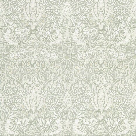 Morris & Co Pure Morris North Wallpapers Pure Dove & Rose Grey Blue 216522