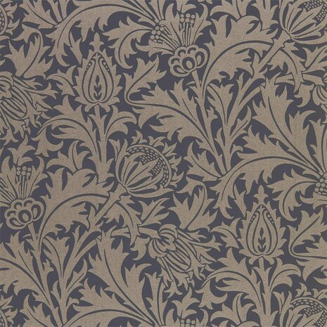 Morris & Co Pure Morris North Wallpapers Pure Thistle Ink 216549