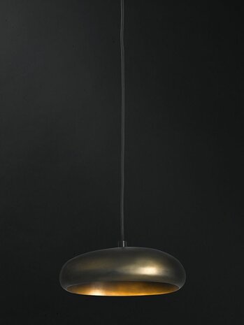 Frezoli Lighting Pebble 1 23cm oval Donker messing  L.339.9.950