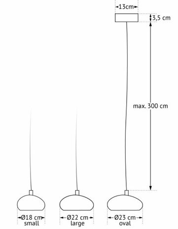 Pebble 1 22cm round Donker messing