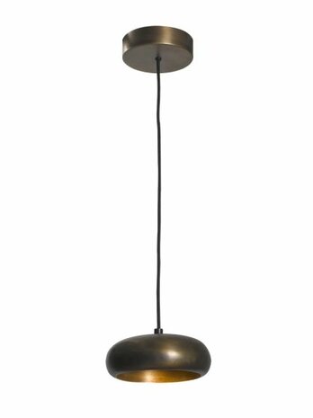 Frezoli Lighting Pebble 1 18cm round Donker messing l.337.9.960ewicht 1 kg Voltage 220-240V Kleur Donker messing Materiaal Staa