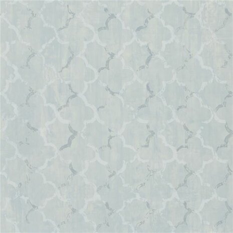 Designers Guild The Edit Geomeric Chinese Trellis Cloud PDG650/01