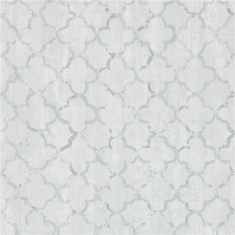 Designers Guild The Edit Geomeric Chinese Trellis Platinum PDG650/08