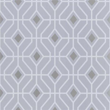 Designers Guild The Edit Geometric Laterza Platinum PDG1026/07