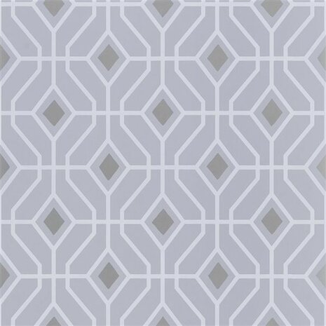 Designers Guild The Edit Geometric Laterza Platinum PDG1026/07