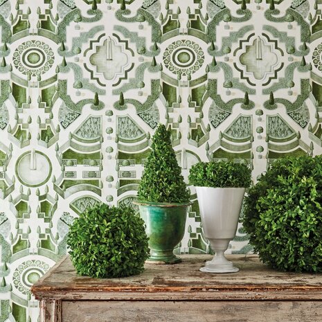 Cole & Son Botanical ~Botanica~ Topiary  wallpapers via di Alma