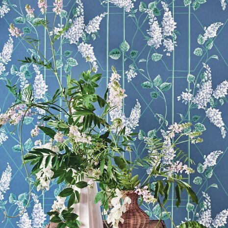 Cole & Son Botanical ~Botanica~ Wisteria  wallpapers via di Alma