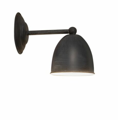 Frezoli Lighting wandlamp Conzone Zwart L.156.1.600