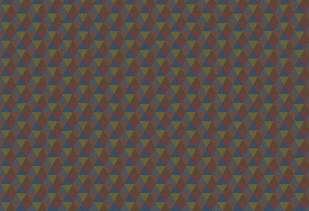 Hooked on Walls JV 602 Jaipur Triangles Tropicales 6835