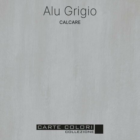 Carte Colori Calcare Kalkverf Alu Grigio