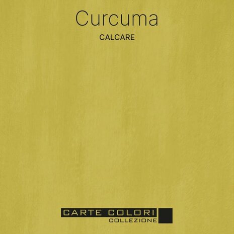 Carte Colori Calcare Kalkverf Curcuma