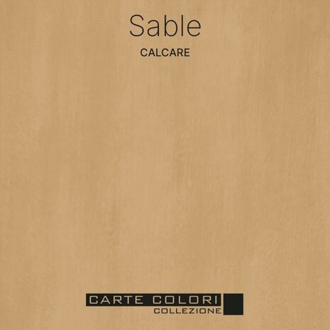 Carte Colori Calcare Kalkverf Sable