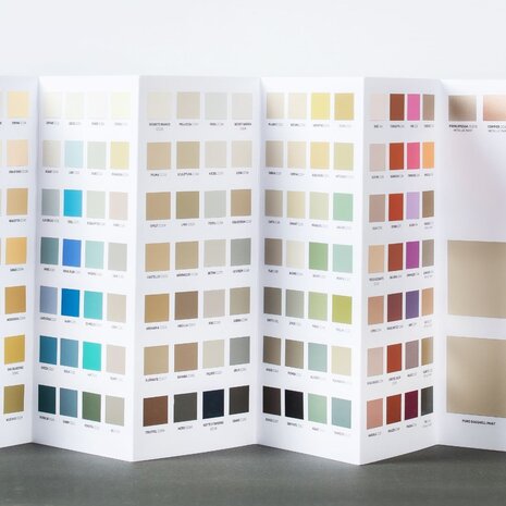 Kleurenkaart Carte Colori