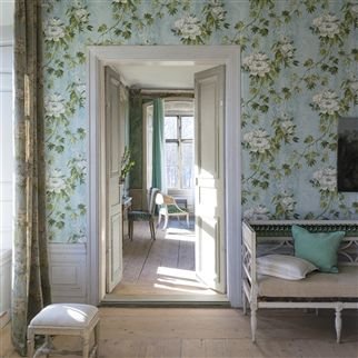 Designers Guild FLOREALE - STEEL PDG673/02 