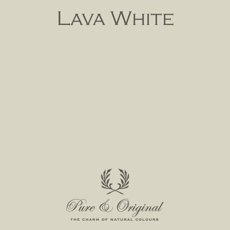  Pure & Original Wallprim Lava White