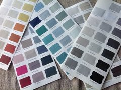 l'Authentique handgeschilderde kleurenkaart