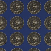 Zoffany Palladio Medallion 312975 Lazuli/Nickle