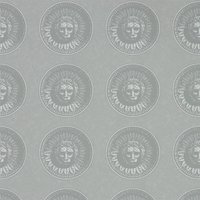 Zoffany Palladio Medallion 312976 Silver/Perfect White