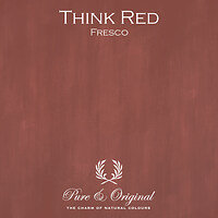 Pure & Original Kalkverf Think Red 300 ml