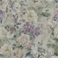 Designers Guild The Edit- Flower Wallpaper Marianne  Slate PDG712/04