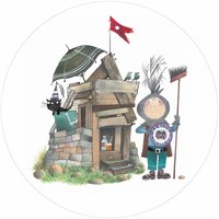 Behangcirkel Little Lord, ø 190 cm CK-034