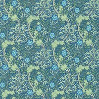 Morris & Co Seaweed Cobalt Thyme 216468
