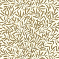 Morris & Co The Queens Square Collection Willow Cream Brown 216965