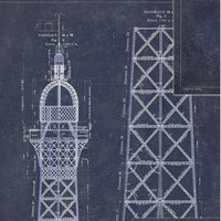 Mind The Gap Grand Eiffel Blue WP20219