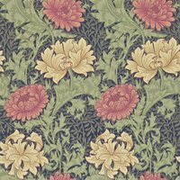 Morris & Co Chrysanthemum Indigo 212549