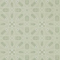 Morris & Co Brophy Trellis 216702 Sage Linen