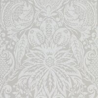 Zoffany Darnley Mitford Damask 312863 Platinum Grey