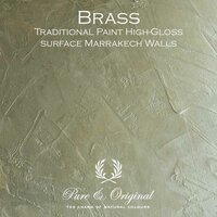 Pure & Original Traditional Paint High-Gloss Elements Brass