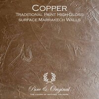 Pure & Original Traditional Paint High-Gloss Elements Copper