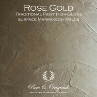 Pure & Original Traditional Paint High-Gloss Elements Rose Gold