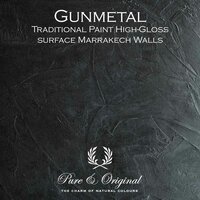 Pure & Original Traditional Paint High-Gloss Elements Gun Metal