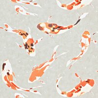 Harlequin Colour 4 Wallpapers Koi Paprika 110903