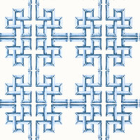 Thibaut Palm Grove Boca Bamboo Blue T13901