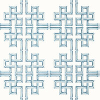 Thibaut Palm Grove Boca Bamboo Spa Blue T13902