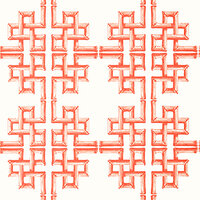 Thibaut Palm Grove Boca Bamboo Coral T13904