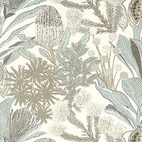 Thibaut Palm Grove Protea Neutral & Spa Blue T13924