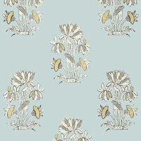 Thibaut Mesa Lily Flower Spa Blue T13201